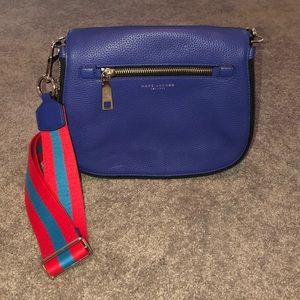 Marc Jacobs Gotham Saddle Bag in cobalt